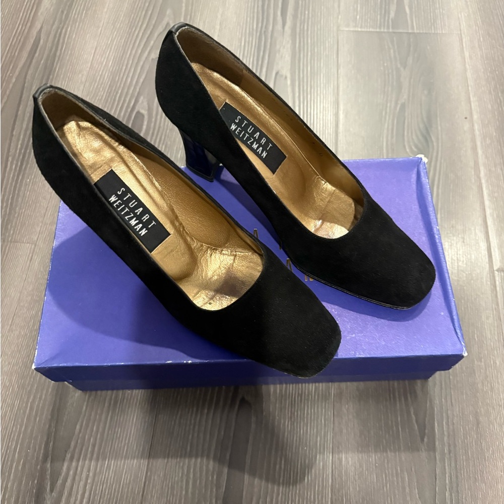 Stuart Weitzman Classic Black Heels